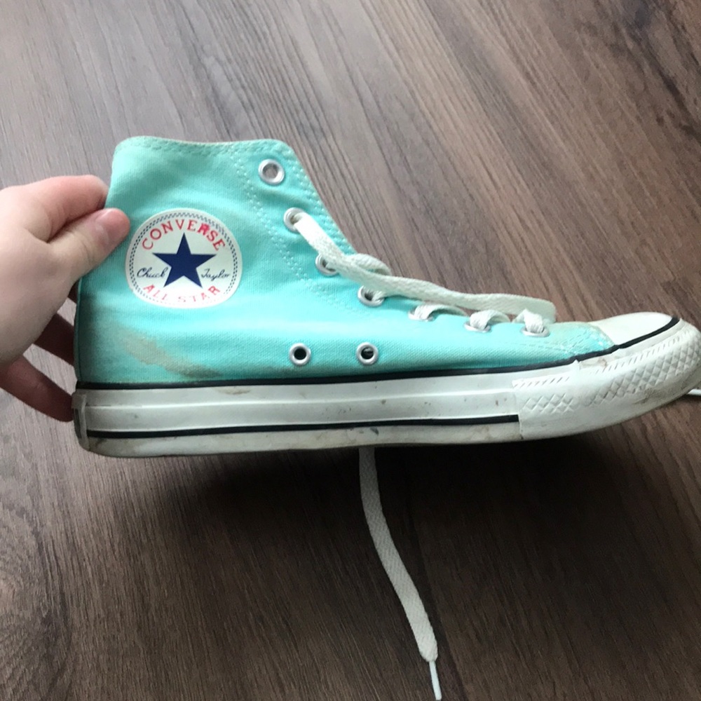 Teal Converse
